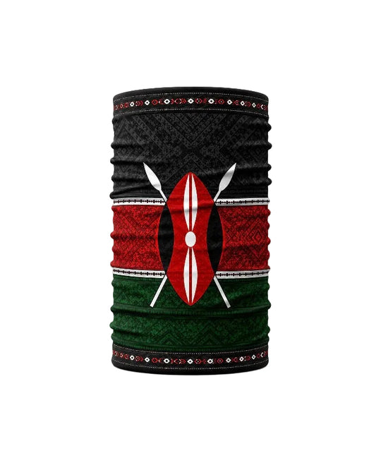KENYAN FLAG [ICE SILK] AFRO BANDANA — 254ORGNL™