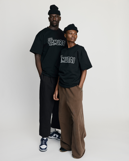 Afro Samurai Heavy Tee - Afro Urban Apparel