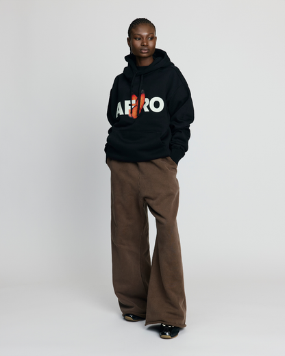 AFRO BUTTERFLY HEAVY HOODIE