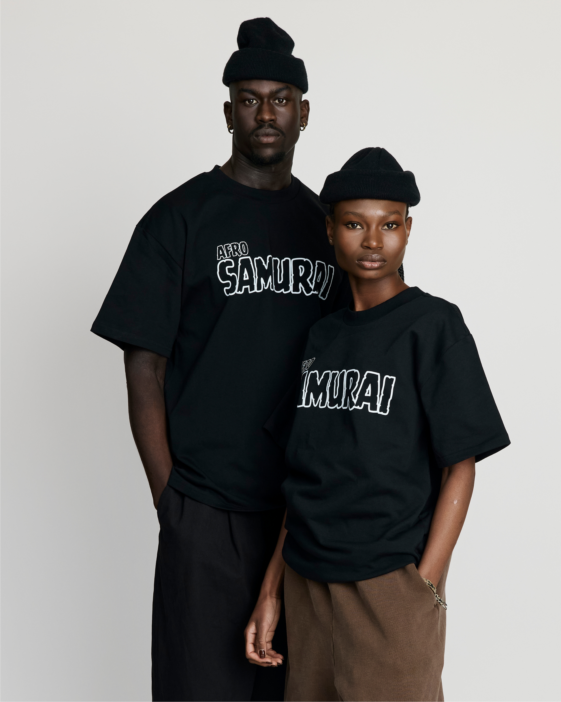 Afro Samurai Heavy Tee - Afro Urban Apparel