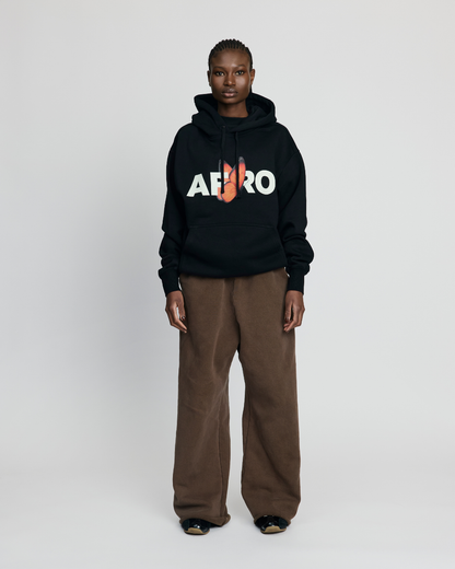 AFRO BUTTERFLY HEAVY HOODIE