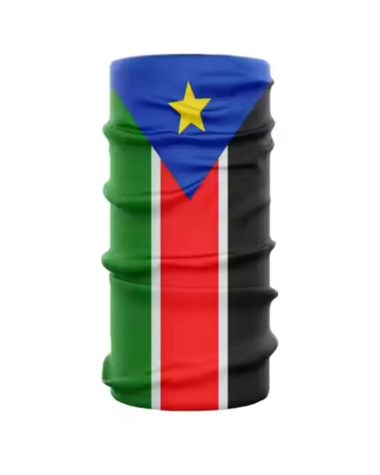 SOUTH SUDAN'S FLAG - HEADBAND BANDANA