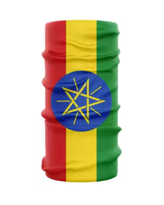ETHIOPIAN FLAG - HEADBAND BANDANNA