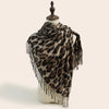 LEOPARD CASHMERE SCARF