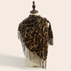 LEOPARD CASHMERE SCARF