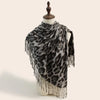 LEOPARD CASHMERE SCARF