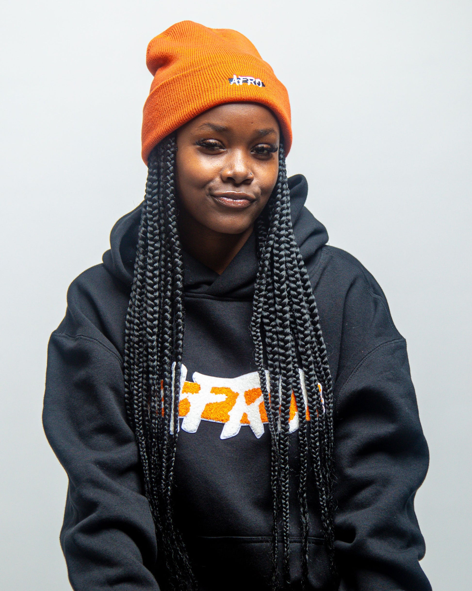 Afro CHENILLE OG Hoodie - Afro Urban Apparel