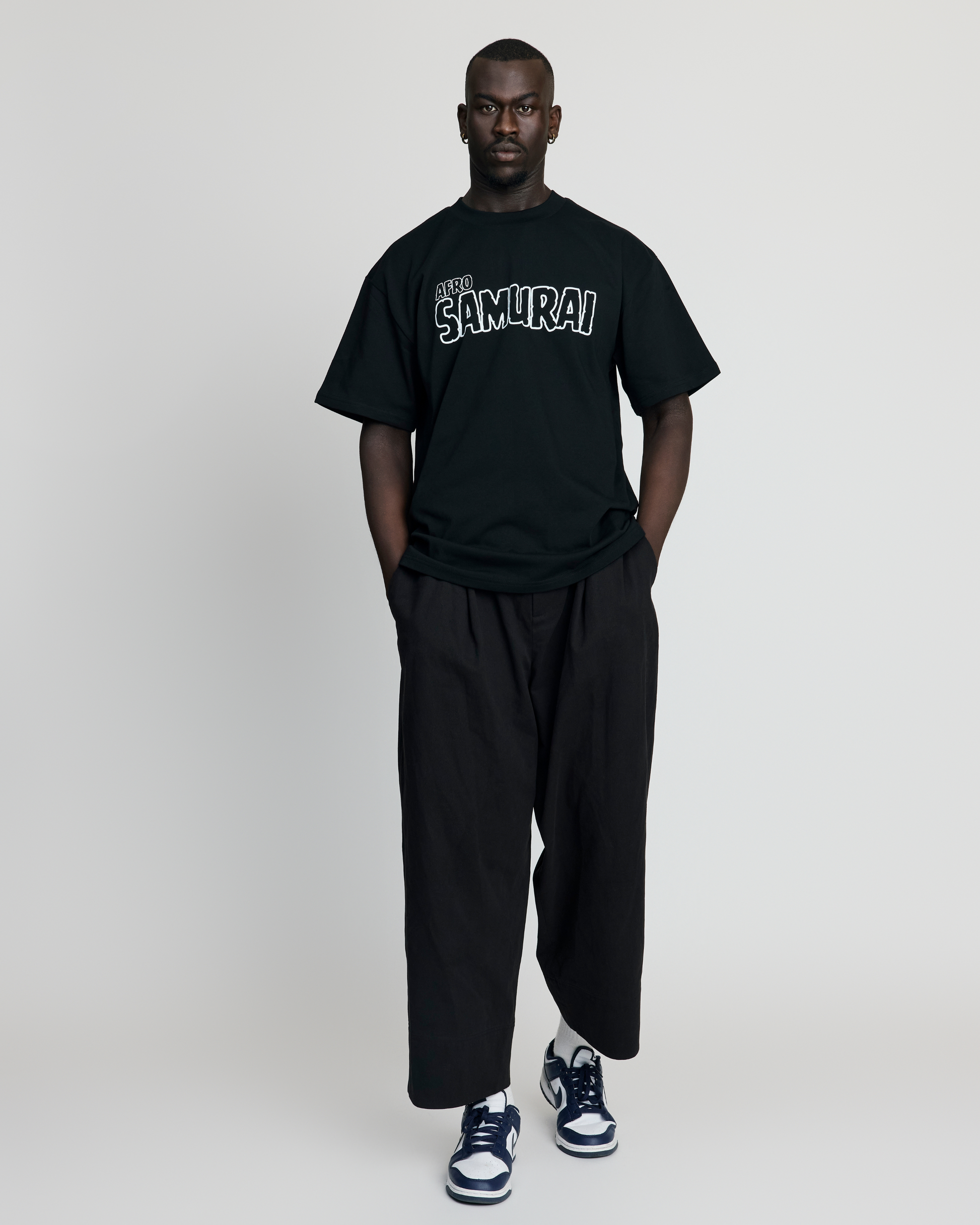 Afro Samurai Heavy Tee - Afro Urban Apparel