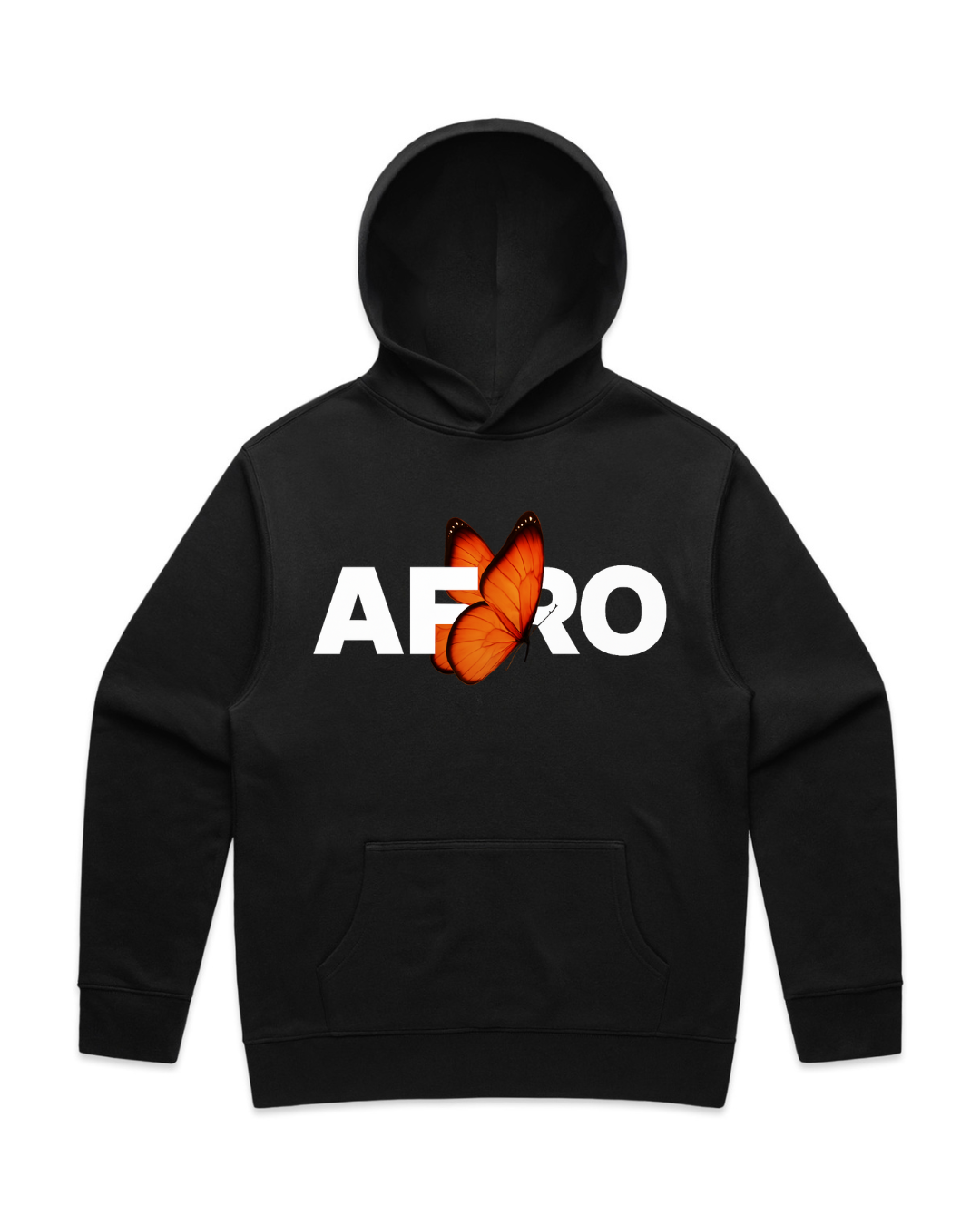 Afro Butterfly Hoodie - Afro Urban Apparel