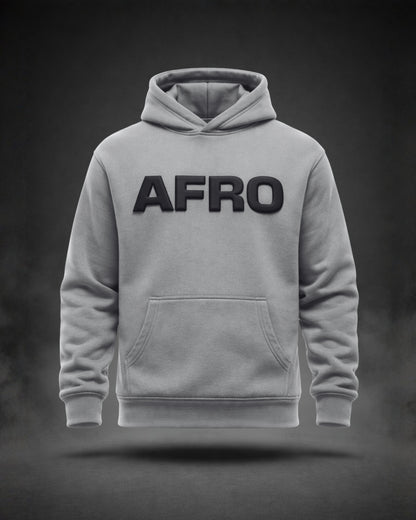 Stealth AFRO Hoodie (Shadow Grey)
