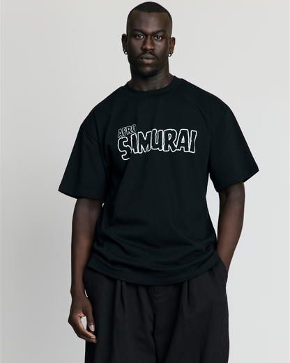 Afro Samurai Heavy Tee - Afro Urban Apparel