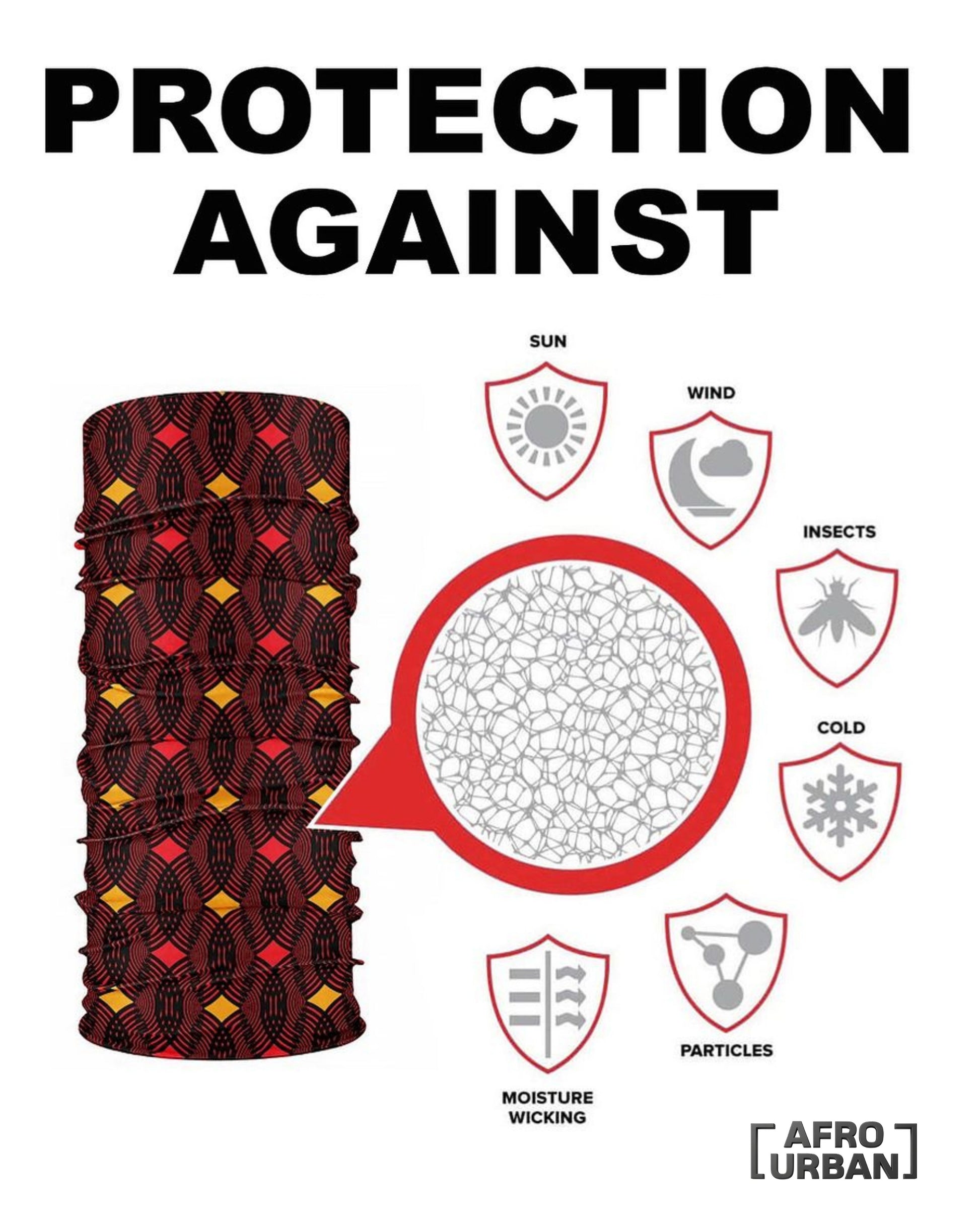 AFRO Bandanas (5pack) - Afro Urban Apparel