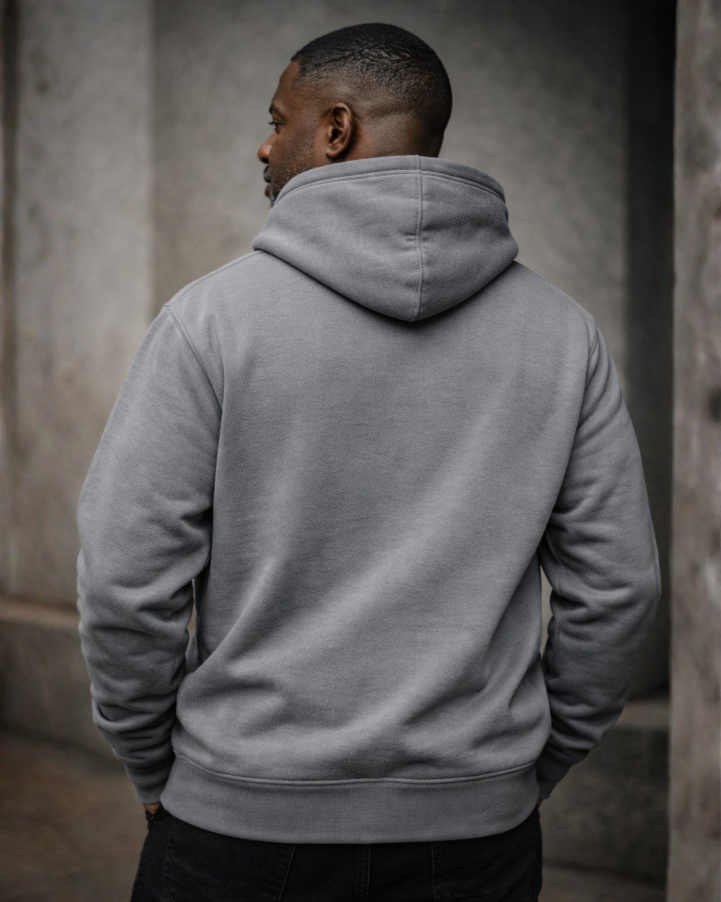 Stealth AFRO Hoodie (Shadow Grey)