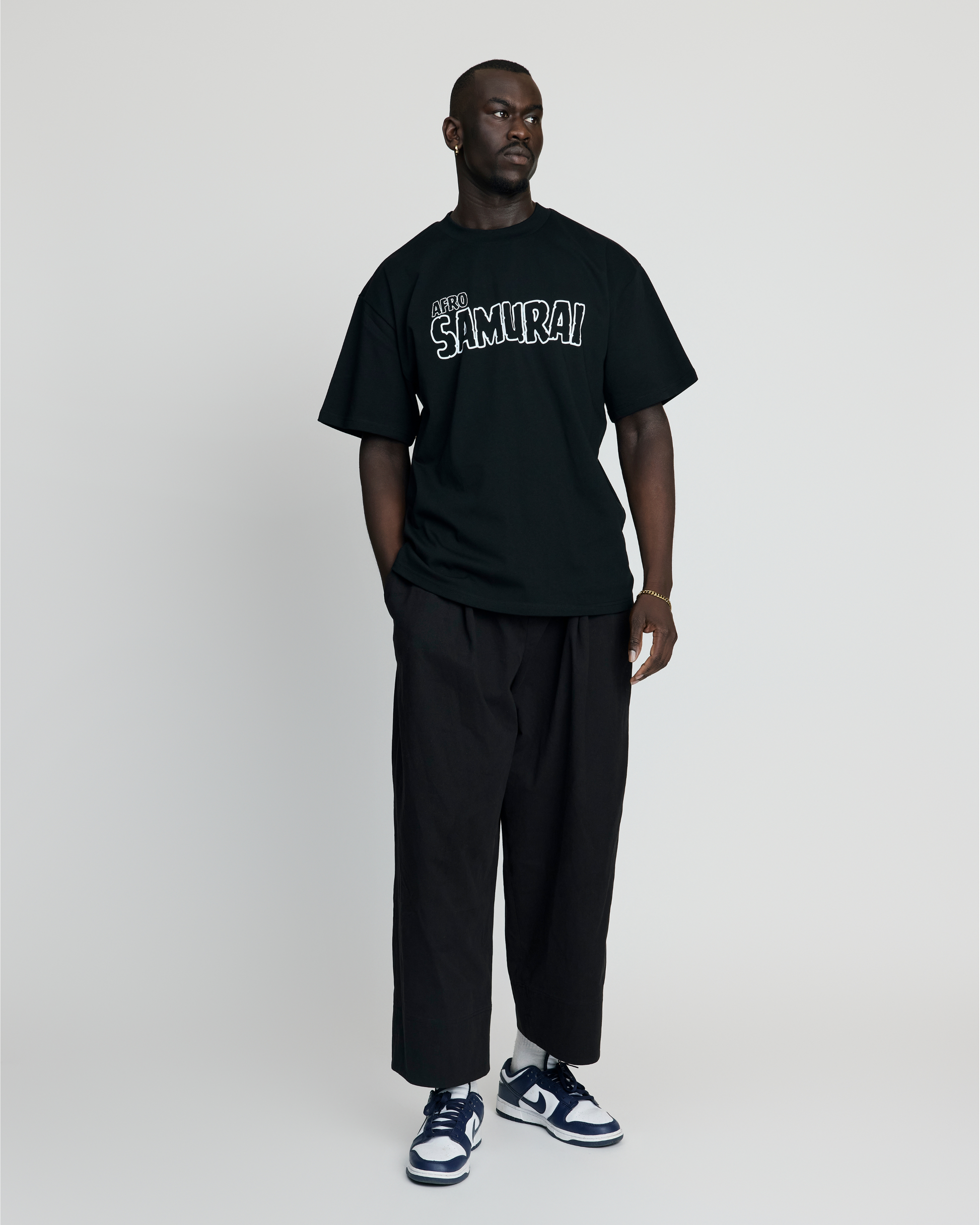 Afro Samurai Heavy Tee - Afro Urban Apparel