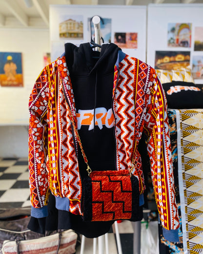 Afro CHENILLE OG Hoodie - Afro Urban Apparel