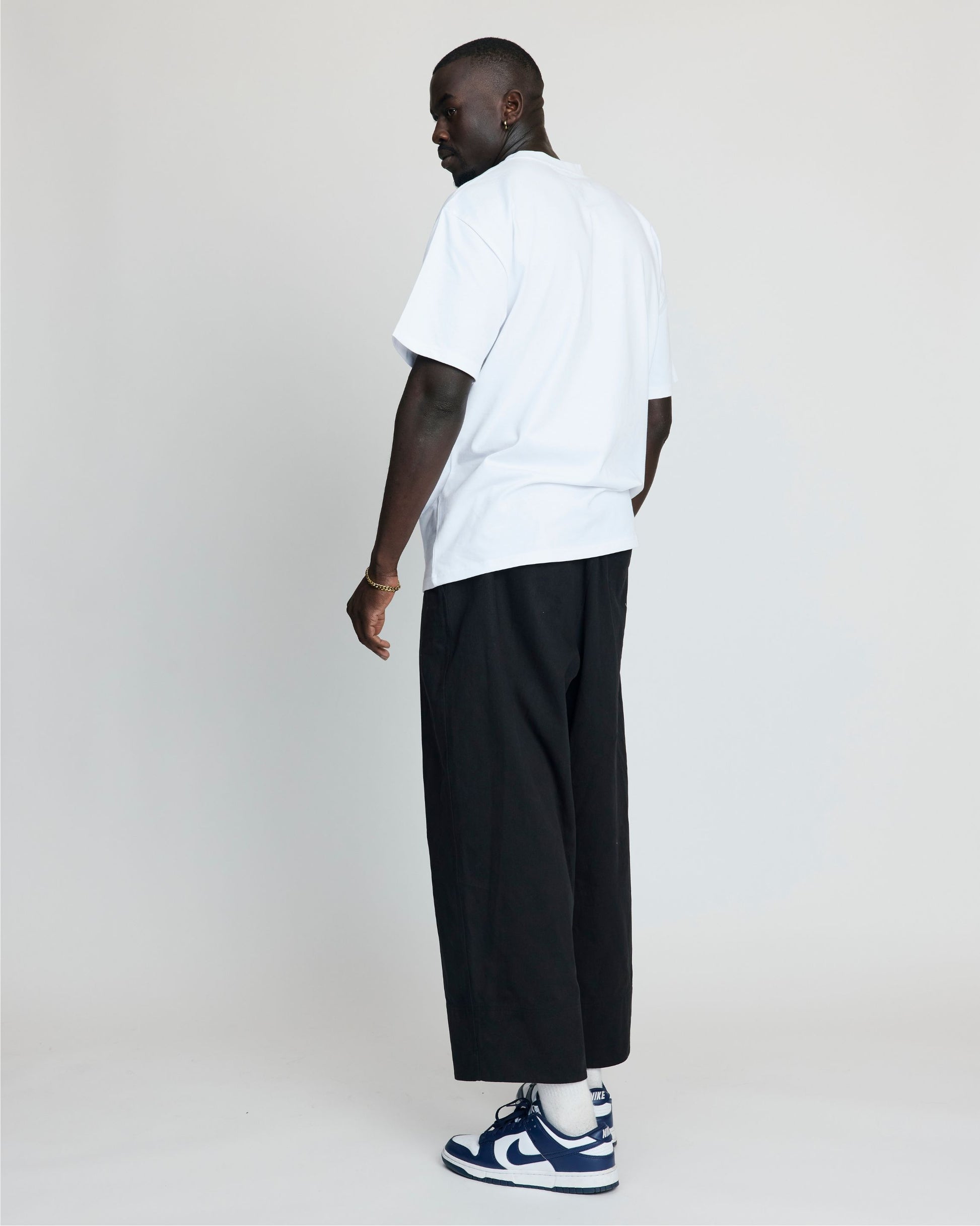 Afro Samurai Heavy Tee White - Afro Urban Apparel