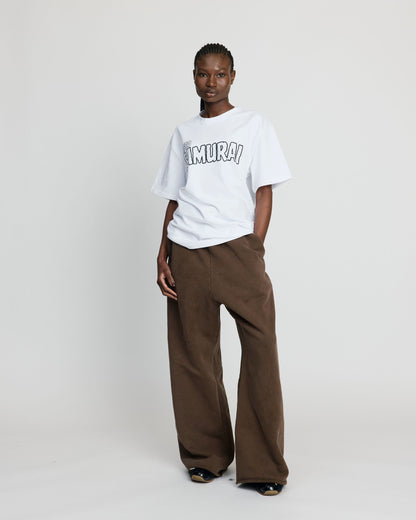 Afro Samurai Heavy Tee White - Afro Urban Apparel