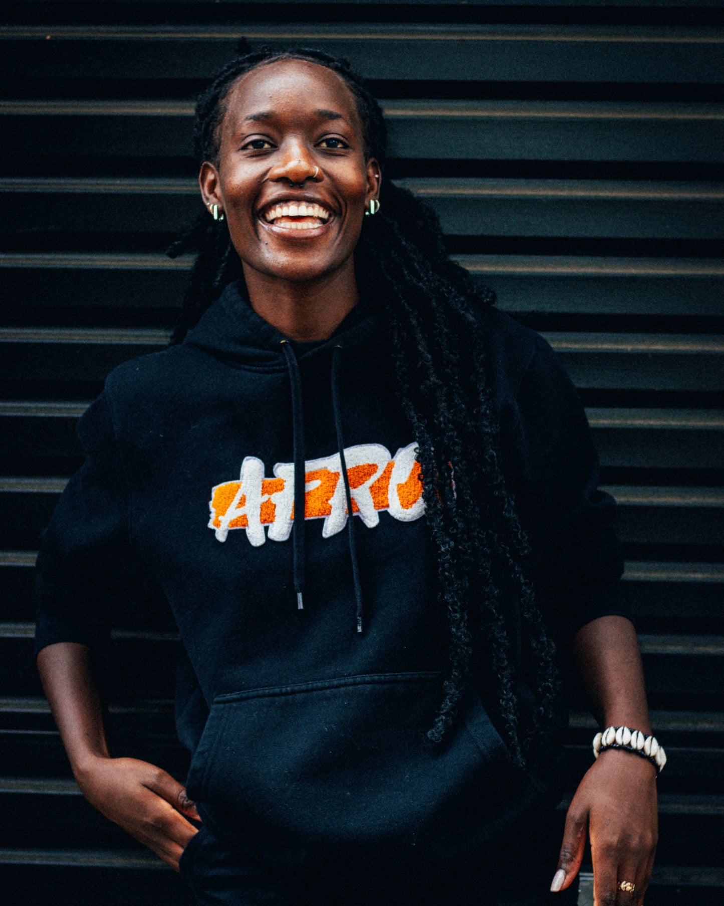 Afro CHENILLE OG Hoodie - Afro Urban Apparel