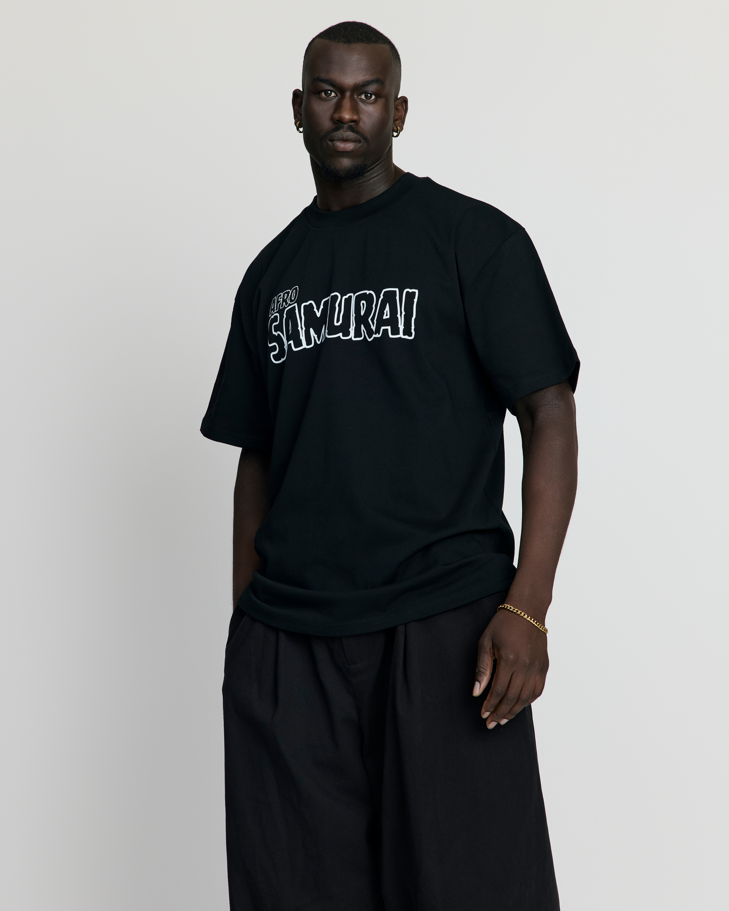 Afro Samurai Heavy Tee - Afro Urban Apparel