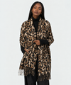 LEOPARD CASHMERE SCARF