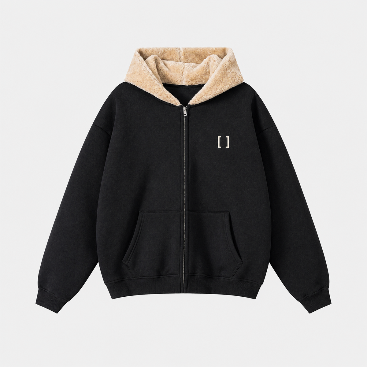 Afro Urban Sherpa Zip Hoodie