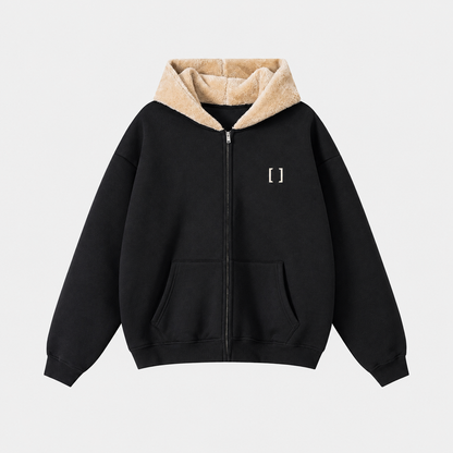 Afro Urban Sherpa Zip Hoodie