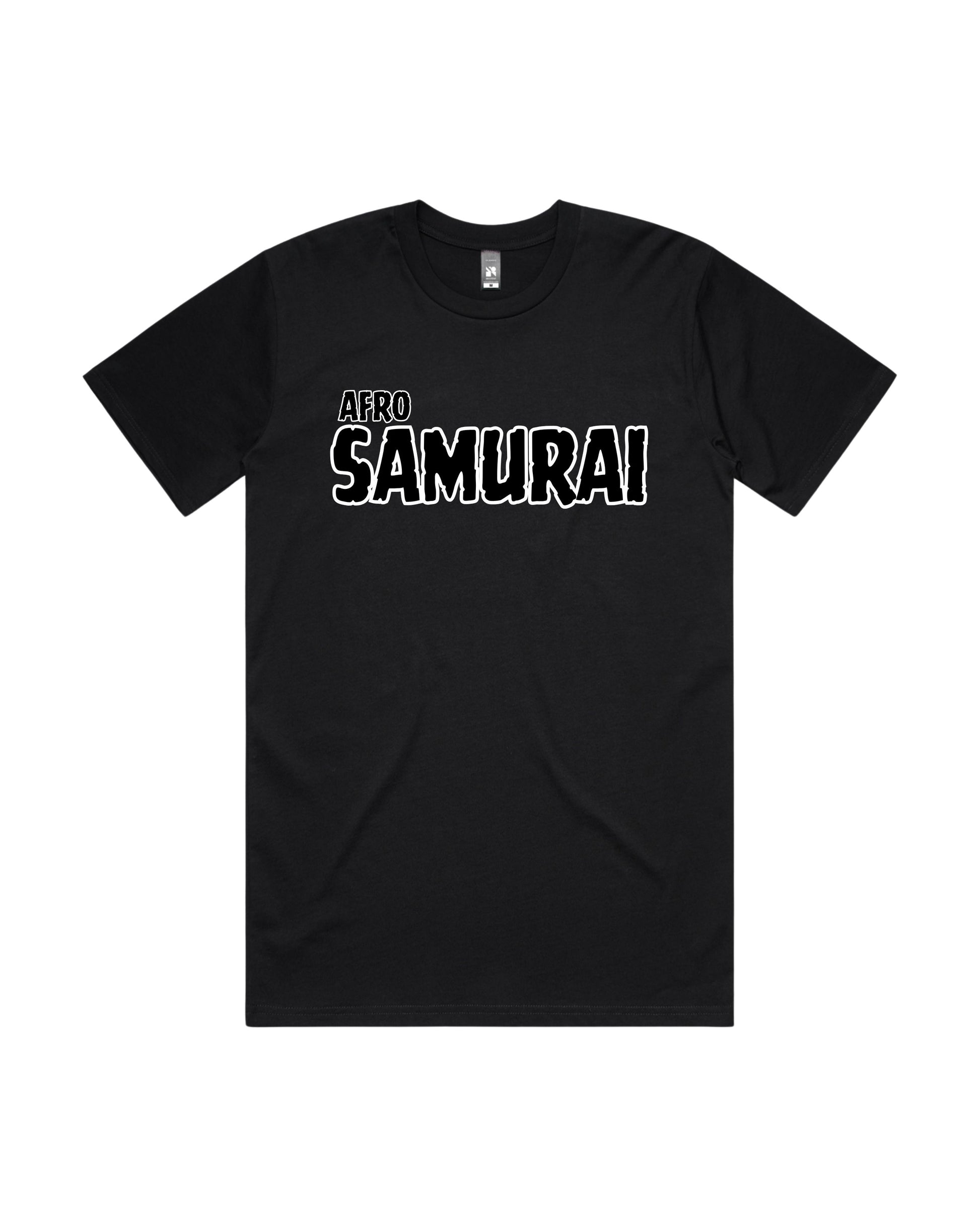 Afro Samurai Heavy Tee - Afro Urban Apparel