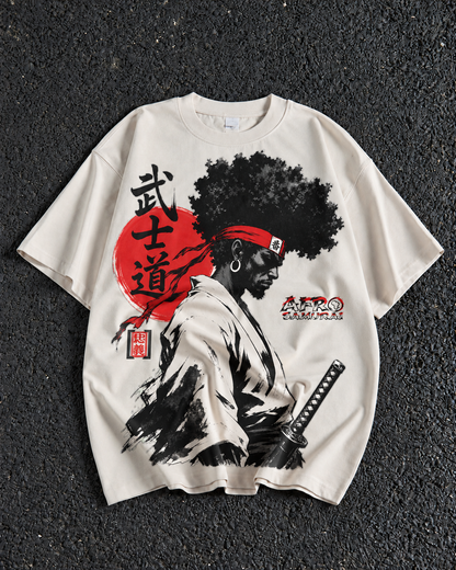 The Red Sun T shirt - Afro Samurai