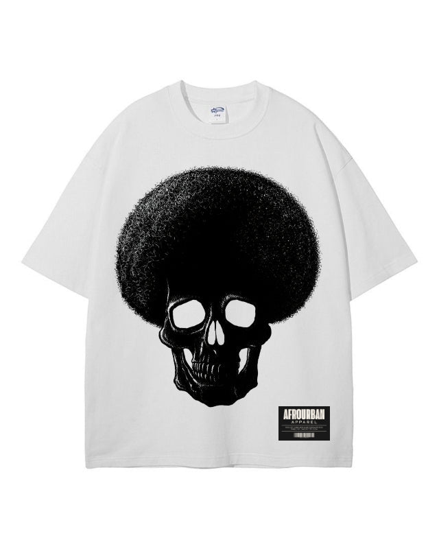 Afro Skull GRAPHIC TEE
