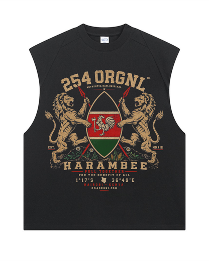 BANDO COURT OF ARMS HEAVY TANK TOP