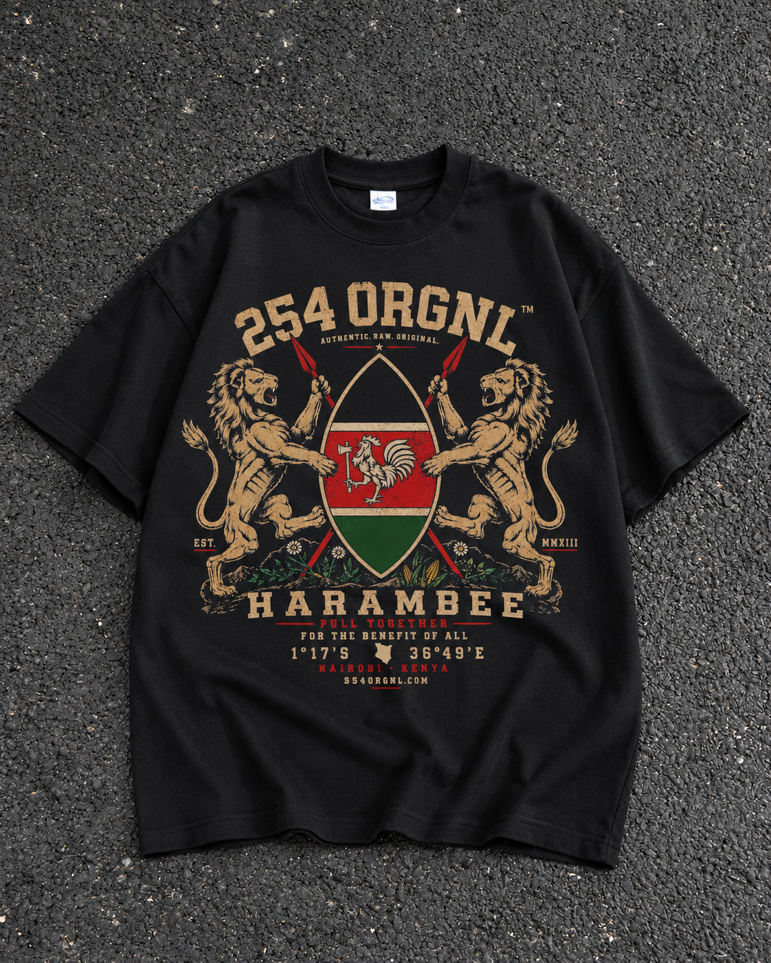 254ORGNL Court of Arms TShirt