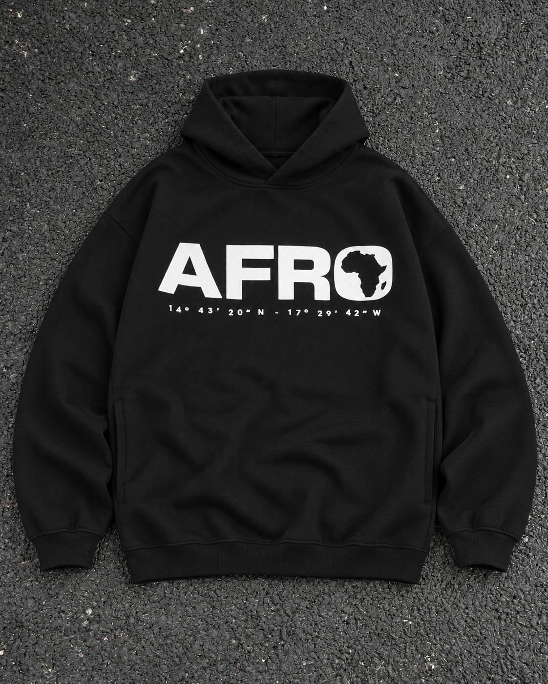 Renaissance Fleece Hoodie - Black