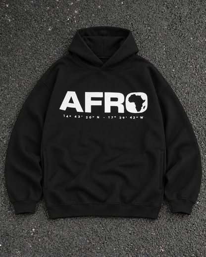 Renaissance Fleece Hoodie - Black
