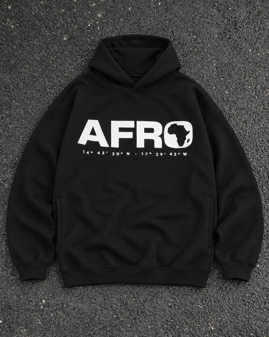 Renaissance Fleece Hoodie - Black