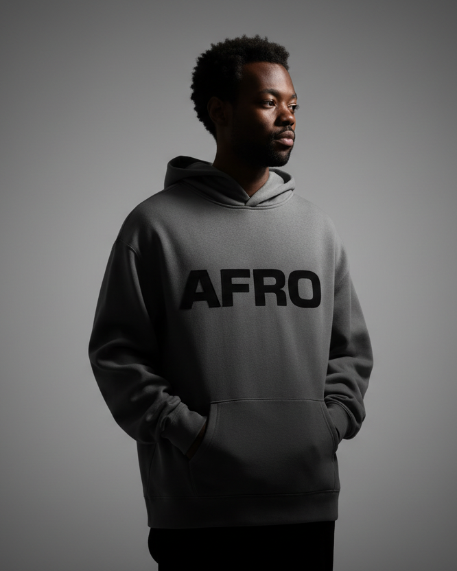 Stealth AFRO Hoodie - Afro Urban Apparel