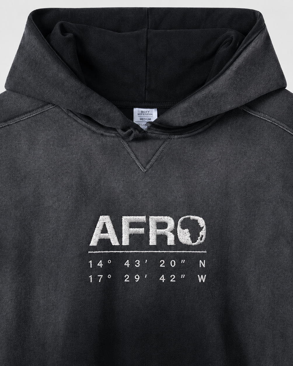 Washed Afro Renaissance Hoodie