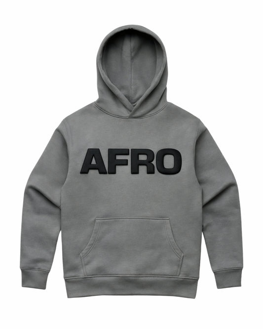 Stealth AFRO Hoodie (Shadow Grey)