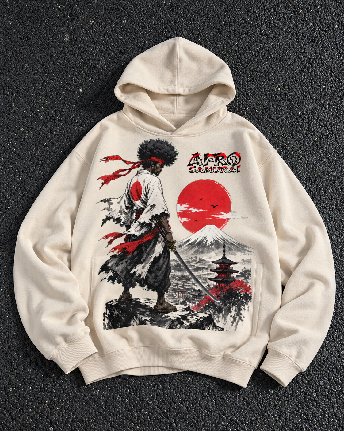 Afro Samurai Heavyweight Hoodie