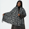 LEOPARD CASHMERE SCARF