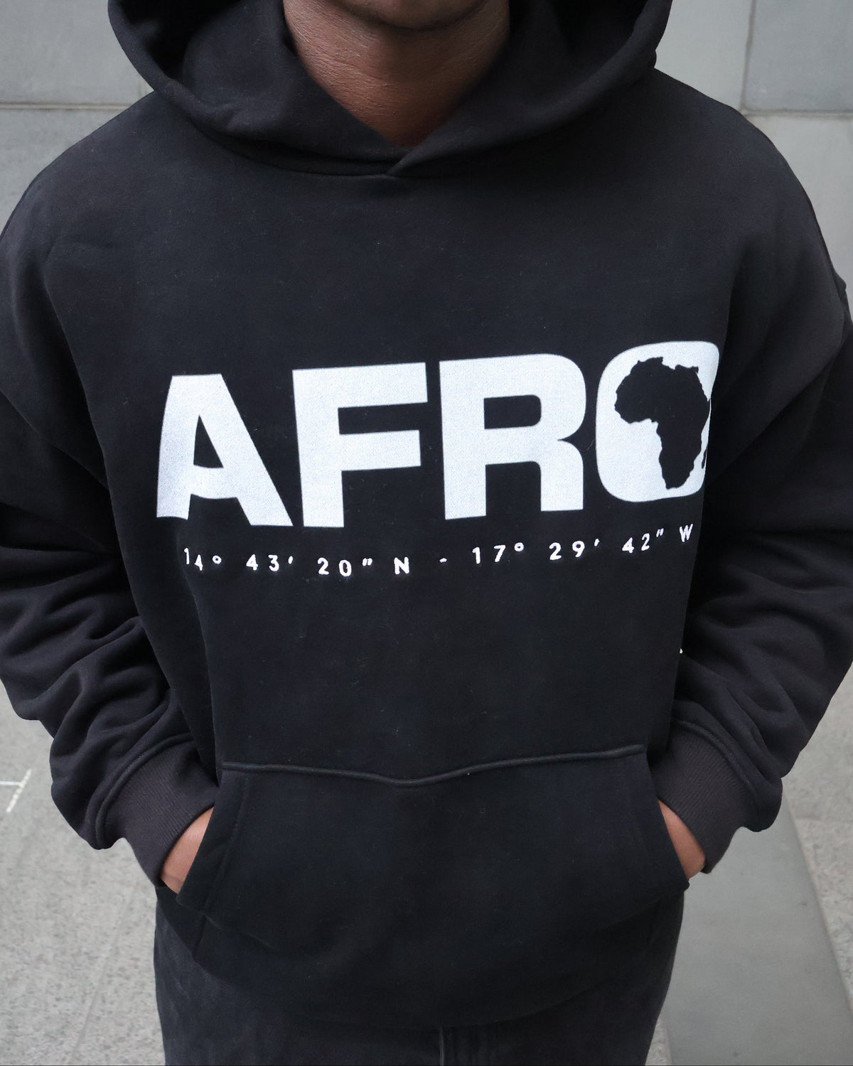 Renaissance Fleece Hoodie - Black