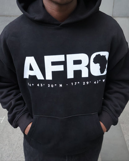 Renaissance Fleece Hoodie - Black