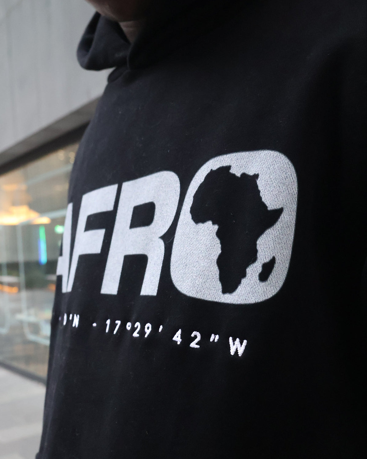 Renaissance Fleece Hoodie - Black