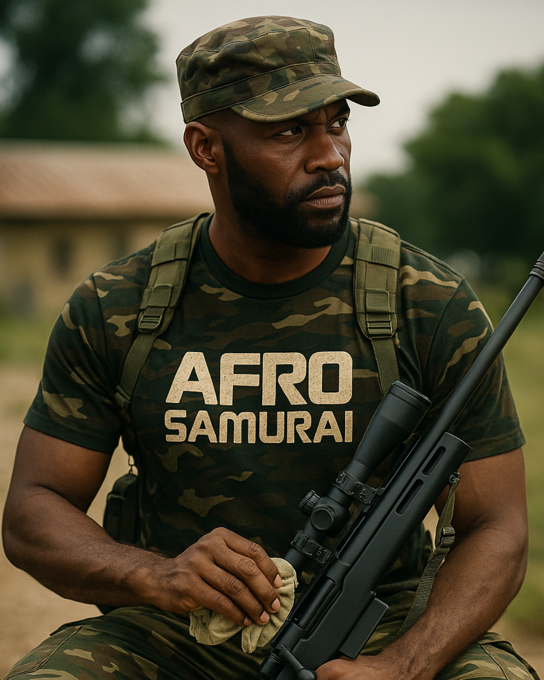 Afro Samurai Jungle - Afro Urban Apparel