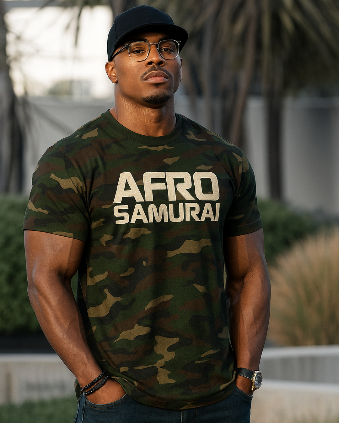 Afro Samurai Jungle - Afro Urban Apparel