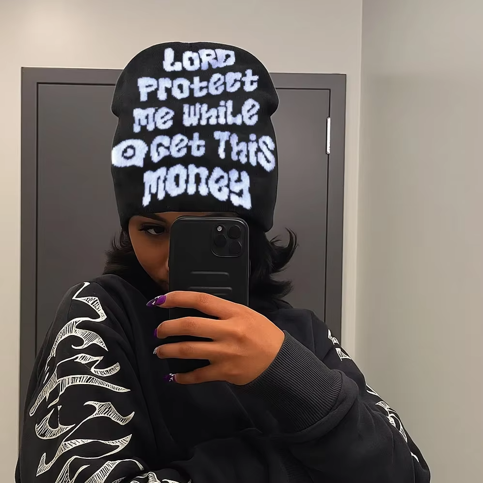 LPM Y2K BEANIE - Afro Urban Apparel