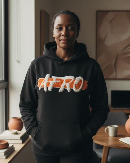 Afro CHENILLE OG Hoodie - Afro Urban Apparel