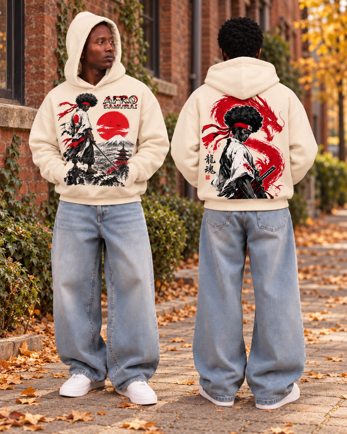 Afro Samurai Heavyweight Hoodie