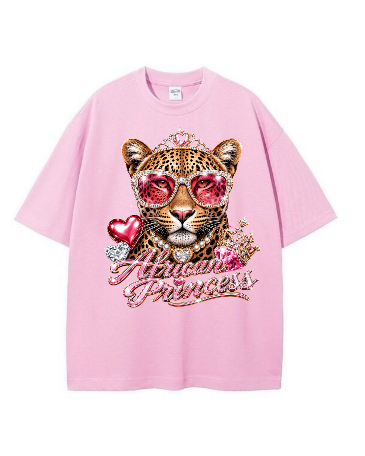 African Princess Pink Graphic Tee