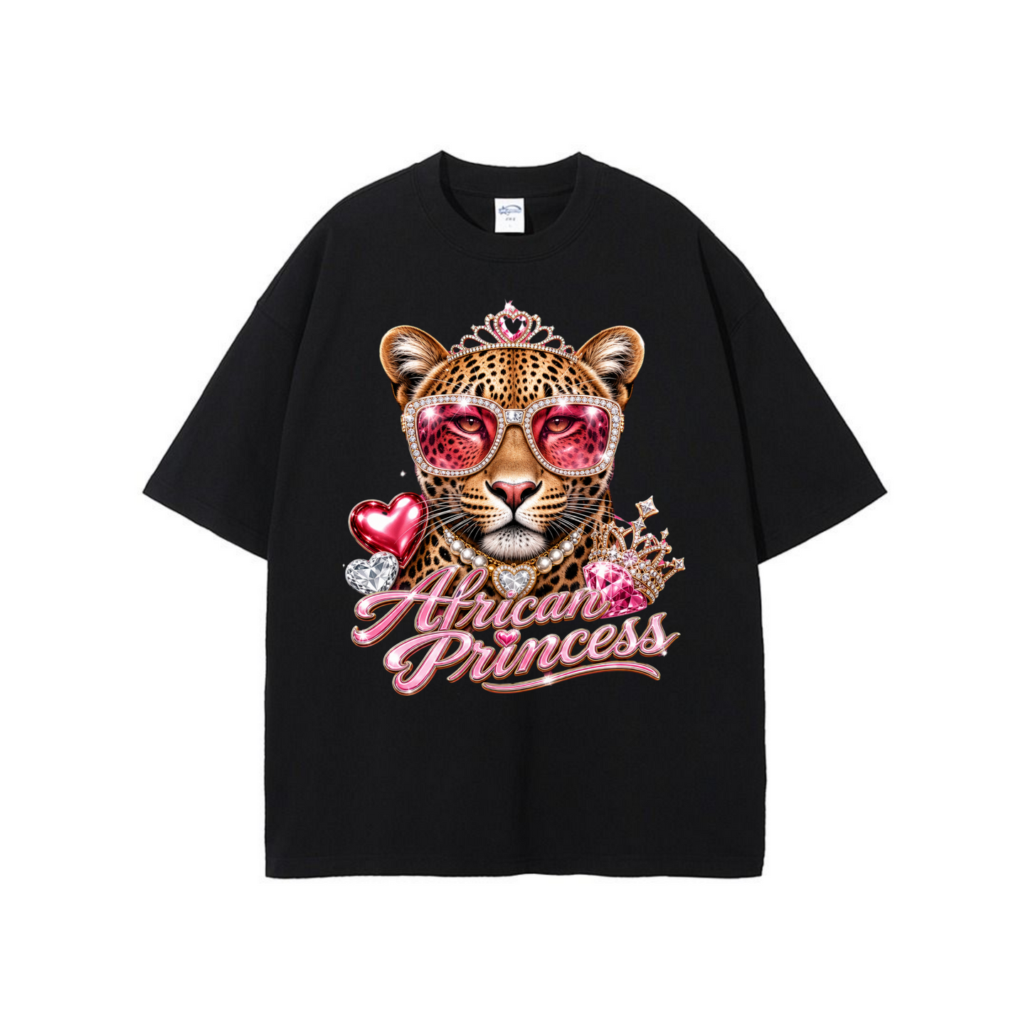 African Princess Pink Graphic Tee