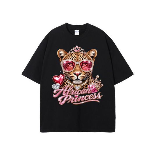 African Princess Pink Graphic Tee